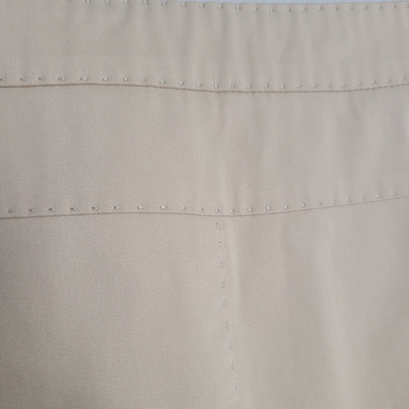 Moschino Tan Back Slit Pencil Skirt - Picture 6 of 7